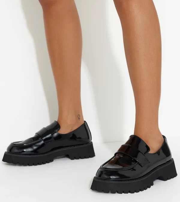 BILLINI CRUZ LOAFER BLACK PATENT