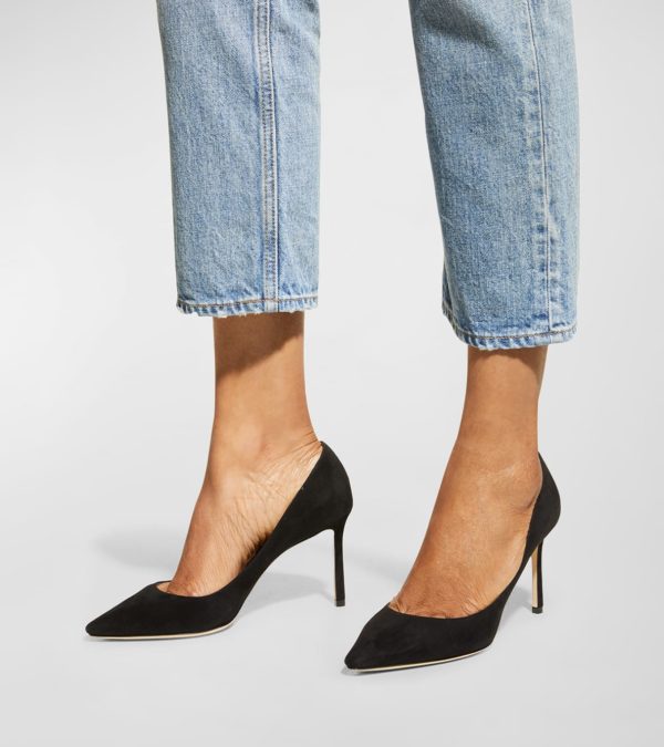 Romy Suede 85mm Pump Jimmy Choo